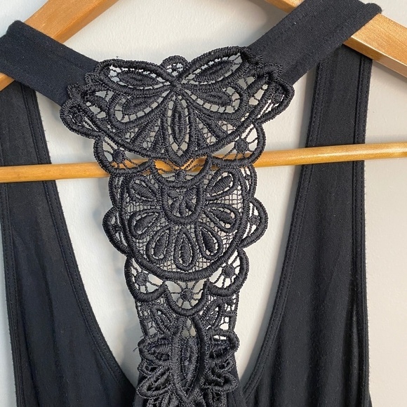 Aerie Women's Black Sleeveless Stretchy Romper Size X-small - Picture 5 of 13